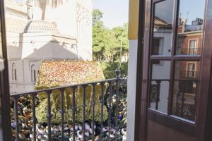 Balkón alebo terasa v ubytovaní El Mirador de Catalina