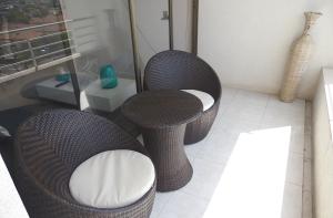 Ruang duduk di Laura Barros, Con Con