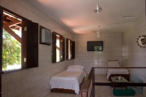 TV a/nebo společenská místnost v ubytování Reduto do Sossego