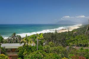 a view of a beach with the ocean at Relax At Lighthouse 4 Lighthouse Road in Port Macquarie