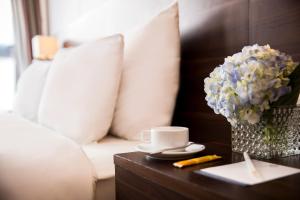 Χώρος καθιστικού στο Authentic Hanoi Boutique Hotel