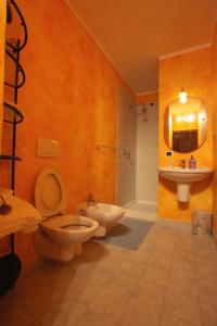 Koupelna v ubytování B&B Villa Anita