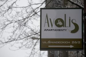 Certifikát, hodnocení, plakát nebo jiný dokument vystavený v ubytování Avalis Apartamenty