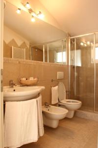 Koupelna v ubytování Residence La Dolce Vita