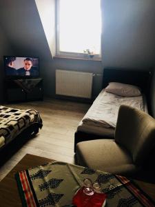Część wypoczynkowa w obiekcie Hotel Restauracja U Guta