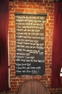 A certificate, award, sign, or other document on display at The Roundabout Hotel 