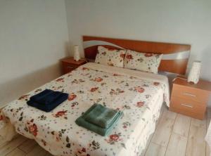 Postel nebo postele na pokoji v ubytování Apartments Tazacorte Beach 2-3 floor