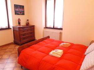 Postel nebo postele na pokoji v ubytování Como Country House