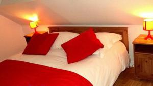 Postel nebo postele na pokoji v ubytování Auberge An Douar + 3 fotografie