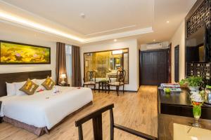 Posezení v ubytování Hoi An Emotion Boutique Villa