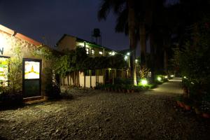 Kebun di luar Sauraha Resort