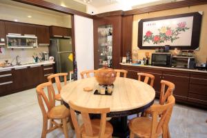 Kuchyň nebo kuchyňský kout v ubytování Green Park Homestay
