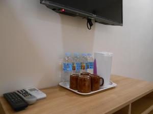 TV a/nebo společenská místnost v ubytování Rublin Hotel Cebu