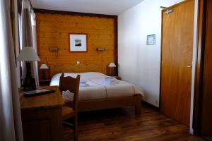 Postel nebo postele na pokoji v ubytování Esprit Montagne