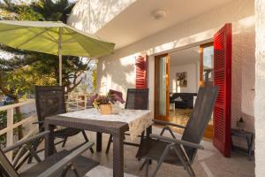 Patio alebo iná vonkajšia časť ubytovania Villa Cactus