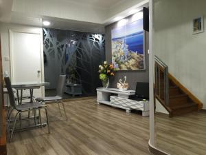 Posezení v ubytování Hong Kong Tai San Guest House (Burlington Branch)