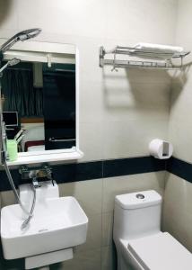 Koupelna v ubytování Hong Kong Tai San Guest House (Burlington Branch)