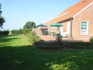 Zahrada ubytování Gulfhof Greetsiel