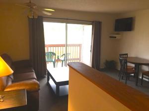 Μια τηλεόραση ή/και κέντρο ψυχαγωγίας στο Lake Shastina Golf Resort