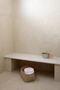 A bathroom at Villa Danae by Elounda Island View Villas