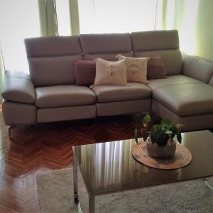Posezení v ubytování Apartments Leut