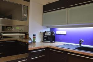 Köök või kööginurk majutusasutuses Apartmán Zderadova