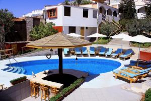 Bazén v ubytování Hotel Villa Jazmin nebo v jeho okolí