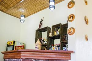 Lounge nebo bar v ubytování Ichumbi Gorilla Lodge