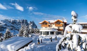 Kış mevsiminde Hotel Rosa Eco Alpine Spa Resort