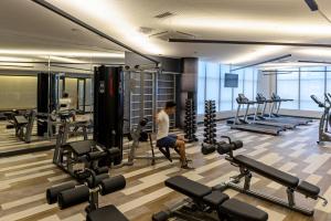 Centrul de fitness și/sau facilități de fitness de la Novotel Sorocaba