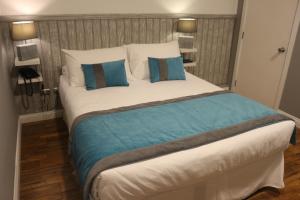 เตียงในห้องที่ Casa de la Patagonia