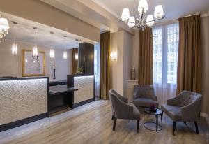 Posezení v ubytování Hotel Paganini