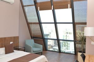 Katil atau katil-katil dalam bilik di Sky Apartments