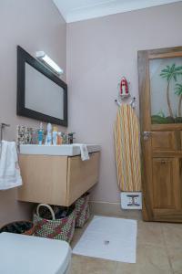 Koupelna v ubytování Villa Karibu Serviced Apartments-Kampala