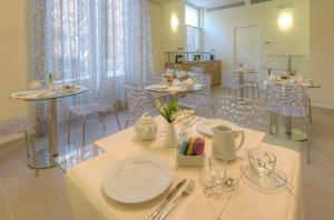 Restoran ili drugo mesto za obedovanje u objektu Palazzo Ruschioni Boutique Hotel