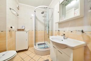 Koupelna v ubytování Apartment Vita Moela 23 & 24