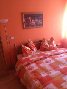 Łóżko lub łóżka w pokoju w obiekcie Vila Patricie