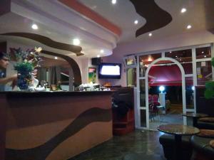 TV a/nebo společenská místnost v ubytování Guest house Garfild 2