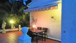 Kawasan patio atau luaran di Casa Don Romolo