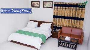 Restinn Hotel客房内的一张或多张床位