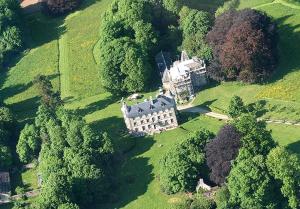Zahrada ubytování Au Château