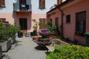 Zahrada ubytování Albergo Visconti