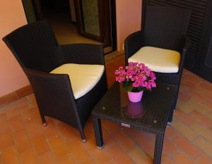 Area soggiorno di Albergo Visconti