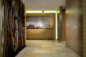Zona de hol sau recepție la Hotel Edelweiss