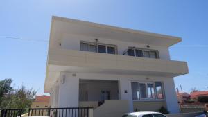 A balcony or terrace at Cathrin Beach Apartments