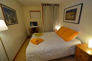Кровать или кровати в номере Chalet Champraz - Free Parking