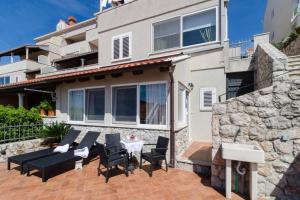 Balkón alebo terasa v ubytovaní Luxury Sea View Apartments