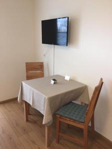 TV a/nebo společenská místnost v ubytování Haus Gisela