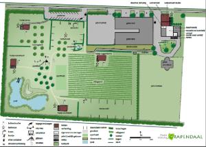 Půdorys ubytování Park Nieuwgrapendaal