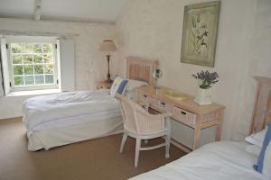 Postel nebo postele na pokoji v ubytování Bonython Farmhouse